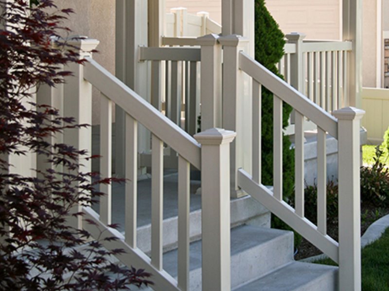 vinyl railings